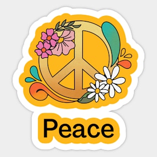 Peace Sticker